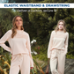 🔥LAST DAY SALE — 60% OFF! 👍✨Women's 2026 UK Casual Crew Neck Top & Drawstring Pants Set