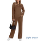 🔥LAST DAY SALE — 60% OFF! 👍✨Women's 2026 UK Casual Crew Neck Top & Drawstring Pants Set