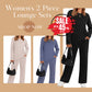 🔥LAST DAY SALE — 60% OFF! 👍✨Women's 2026 UK Casual Crew Neck Top & Drawstring Pants Set
