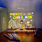 ⏳LAST DAY SALE 49% OFF !! 🎨LED Note Board🎁Buy 1 Get 7 Colour Pens For Free