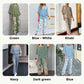 🔥LAST DAY SALE - 60% OFF🔥Women’s Printed Pants and Crew Neck Top Set