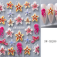 🎉 LIMITED TIME 50% OFF! 💅 5D Floral Nail Stickers – Raised Lily & Daisy Details, Spring Palette & Easy Peel-and-Apply ✨