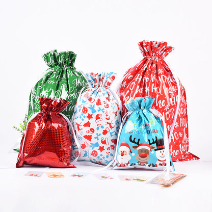 🏆50K+ SOLD! 🔥Christmas Sale 50% OFF🎅Drawstring Christmas Gift Bags (Biodegradable)🎁