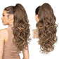 🥳2026 HOT SALE🥳💞50K+ SOLD!💜✨ 50% OFF! Clip-on Wavy Ponytail Extension – Natural big waves, tangle‑free & heat‑resistant. Instant volume in seconds! 🦚🎀