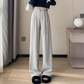 👖 Lengths for Every Height🌷Last Day Sale 70% OFF!! 💥High-Waist Wide-Leg Pants with Frog Button Detail