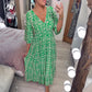 ❤️‍🔥2026 Summer Sale 49% OFF🌷Bohemian Casual Print V-neck Waist Wrap Long Dress
