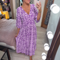 ❤️‍🔥2026 Summer Sale 49% OFF🌷Bohemian Casual Print V-neck Waist Wrap Long Dress