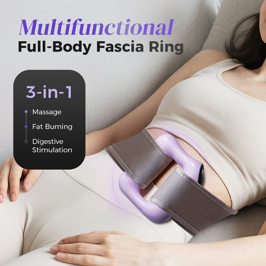 ⏳Limited Time 60% OFF✨Multifunctional Full‑Body Fascia Ring Massager, Electric Deep Tissue Muscle Massage Ring for Arms, Legs, Waist & Shoulders, Rechargeable with Free Waistband