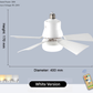 🌬️Surprise Price: Only £15.99!!🔥SmartBreez™ 40W LED Ceiling Fan Light – 20.5” Ultra-Quiet with Remote 🎯 | E27 + FREE B22 Adapter 🔌 | For Bedroom 😴, Kitchen 👩‍🍳 & Garage 🛠️ – UK Ready! 🇬🇧