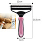 ⏳Limited Time Promotion 50% OFF 🎉 #1 in UK Pet Grooming 2026 🏆Professional Double-Sided Deshedding Brush for Dogs & Cats – Reduces Shedding by 90%💪