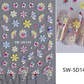🎉 LIMITED TIME 50% OFF! 💅 5D Floral Nail Stickers – Raised Lily & Daisy Details, Spring Palette & Easy Peel-and-Apply ✨
