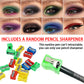 💓🎁Hot Sale 49% OFF🥰💧14-Pack Waterproof Colored Gel Eyeliner Pencil – Metallic & Shimmer Finishes, Smudge-Proof