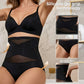 🌸  Special Price £10.99 ! 🔥Buy 1 Get 1 Free🎁Plus-Size High-Waist Cross Tummy Control Panties