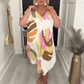 ⏰Hot Sale 49% OFF💃lapel-loose-printed-shirt-dress