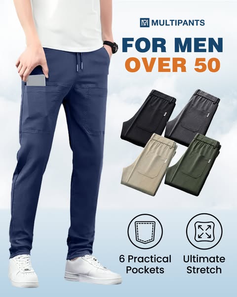🎁Hot Sale 70% OFF🏆MultiPants – High Stretch Multi-pocket Durable Cargo Pants👖