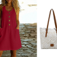 🍑 50% OFF NOW!✨🌸Women's Solid Color U-Neck Sleeveless Cotton Linen Dress - Lightweight, Breezy & Ridiculously Comfy 💛