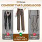 👖 Lengths for Every Height🌷Last Day Sale 70% OFF!! 💥High-Waist Wide-Leg Pants with Frog Button Detail