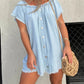 🔥HOT SALE 55% OFF💝Short Sleeve Casual Denim Dress