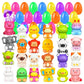 🔥Last Day Special Price ￡8.99!!⚡50K+ SOLD🎁12/24PCS Easter Eggs Prefilled Slow Rising Squishy Toys