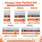 🏆 Last Day Special Price £8.99!🎄🎁Glitter Gel Pen Set – Smooth Writing 🎨