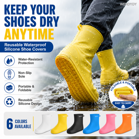 🏆 Last Day Special Price £9.99 ! 🔥 Buy more save more 🎁 Thick Wear-Resistant Waterproof Shoe Cover