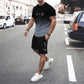 🏆Summer Cool Deal: ONLY ￡13.99!!😎Men's Gradient Color T-Shirt & Shorts Set