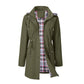 ⏳LAST DAY SALE 60% OFF !!📢🌧️💧Ultimate Plaid Waterproof Jacket for Women🍃Unleash Style and Durability in Any Storm!