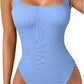 【😍Hot Sale 50% 😍Buy 1 Get 1 Free & Only ￡5.99 Per Each】Sleeveless Tummy Control Tank Tops Bodysuits