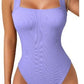 【😍Hot Sale 50% 😍Buy 1 Get 1 Free & Only ￡5.99 Per Each】Sleeveless Tummy Control Tank Tops Bodysuits