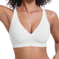 🔥2026 HOT SALE 60% Off💕 Jelly Wireless Womens Comfortable Wireless Bras Push Up Bralettes Seamless Tshirts Bras Deep V Everyday Bras