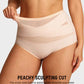 🌸  Special Price £10.99 ! 🔥Buy 1 Get 1 Free🎁Plus-Size High-Waist Cross Tummy Control Panties