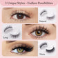 🏆 Last Day Special Price £7.99 ! 🔥 Buy One Get One Free 🎁  💐Waterproof & Reusable Self-Adhesive Eyelashes