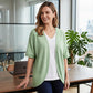 💥Limited Hot Sales - 65% OFF😍Women's Casual Short Sleeve Cardigan