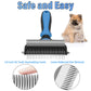 ⏳Limited Time Promotion 50% OFF 🎉 #1 in UK Pet Grooming 2026 🏆Professional Double-Sided Deshedding Brush for Dogs & Cats – Reduces Shedding by 90%💪