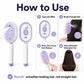 💖LAST DAY SALE ONLY ￡14.99!!💖Electric Spray Air Cushion Massage Comb💨| Self-Cleaning Anti-Tangle ✨ | Perfect for Dry, Brittle Hair 💧🌟