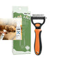⏳Limited Time Promotion 50% OFF 🎉 #1 in UK Pet Grooming 2026 🏆Professional Double-Sided Deshedding Brush for Dogs & Cats – Reduces Shedding by 90%💪