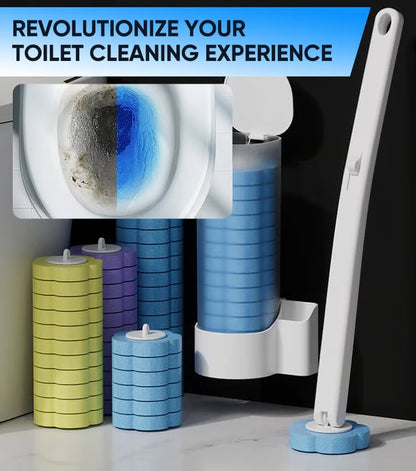 🔥LAST DAY SALE £4.99!!⚡50K+ SOLD!🚽💦Hands-Free Cleaning Gadget🧽Disposable toilet cleaning tool