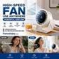 🌬️LAST DAY SPECIAL PRICE!!❄️100-Speed Desk Fan – Stepless, Quiet & Dual-Use Design
