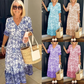 💝2026 Hot Sale 50% OFF💝👗V-neck Cozy Bohemian Latest Style Dress✨