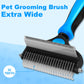 ⏳Limited Time Promotion 50% OFF 🎉 #1 in UK Pet Grooming 2026 🏆Professional Double-Sided Deshedding Brush for Dogs & Cats – Reduces Shedding by 90%💪