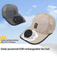 🔥 Hot sale 50% OFF🔥Breathable Baseball Cap with Solar Fan
