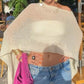 🎁2026 New Arrivals 46% OFF💥🥳HOT SALE🥳Women's Hollow Out Knit Shawl Poncho