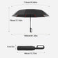 🔥LAST DAY SALE ONLY ￡11.99!!🔥The UK’s Go-To Foldable Umbrella: Auto Open, Stormproof & UV-Blocking ☔☀️Compact, Durable & Perfect for British Weather – No More Soaked Commutes!🛡️🇬🇧