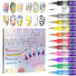 🎁The Best Gift For Kids - 50% OFF🐰12 Colors Nail Art Pens Set - 1🎨💅