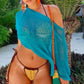 🎁2026 New Arrivals 46% OFF💥🥳HOT SALE🥳Women's Hollow Out Knit Shawl Poncho