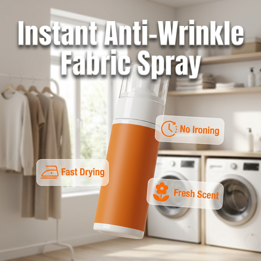 🏆 Last Day Special Price £8.99!!🔥Instant Anti-Wrinkle Fabric Spray