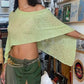 🎁2026 New Arrivals 46% OFF💥🥳HOT SALE🥳Women's Hollow Out Knit Shawl Poncho
