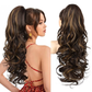 🥳2026 HOT SALE🥳💞50K+ SOLD!💜✨ 50% OFF! Clip-on Wavy Ponytail Extension – Natural big waves, tangle‑free & heat‑resistant. Instant volume in seconds! 🦚🎀