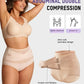 ⏰💖Last Day-Buy 1 Get 3 Packs‼️💖Plus-Size High-Waist Cross Tummy Control Panties✨