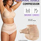 🌸  Special Price £10.99 ! 🔥Buy 1 Get 1 Free🎁Plus-Size High-Waist Cross Tummy Control Panties